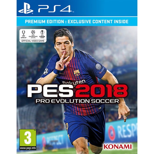 Pro Evolution Soccer 2018 - PS4 Game