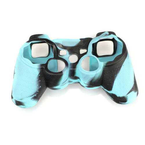 Silicone Case Skin Blue / Black Κάλυμμα Σιλικόνης Χειριστηρίου - PS3 Controller