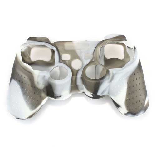 Silicone Case Skin Gray / Black Κάλυμμα Σιλικόνης Χειριστηρίου - PS3 Controller