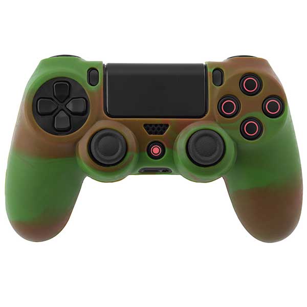 Silicone Case Skin Multi Color Army Green / Coffee Κάλυμμα Σιλικόνης Χειριστηρίου - PS4 Controller