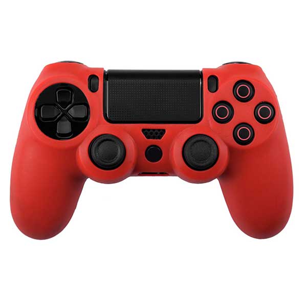 Silicone Case Skin Red Κάλυμμα Σιλικόνης Χειριστηρίου - PS4 Controller