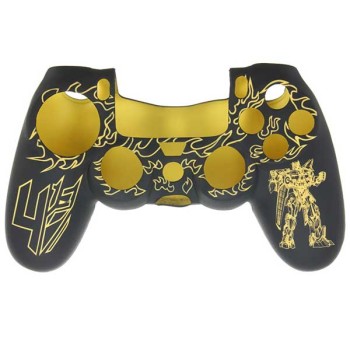 Silicone Case Skin Transformers Black / Yellow Κάλυμμα Σιλικόνης Χειριστηρίου - PS4 Controller