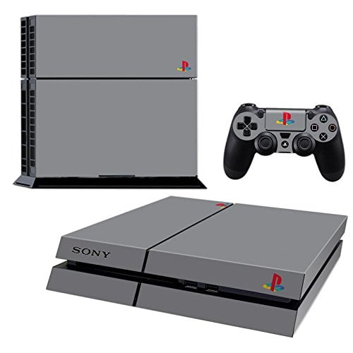 Sticker Skin PSX Retro Grey Αυτοκόλλητο + 2 Controller Skin - PS4 Fat Console
