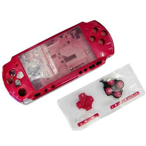 Κέλυφος Περίβλημα Κόκκινο Housing Case Shell Replacement Red - PSP Fat 1000