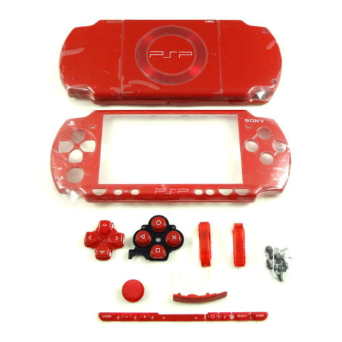 Κέλυφος Περίβλημα Κόκκινο Housing Case Shell Replacement Red - PSP Slim 2000