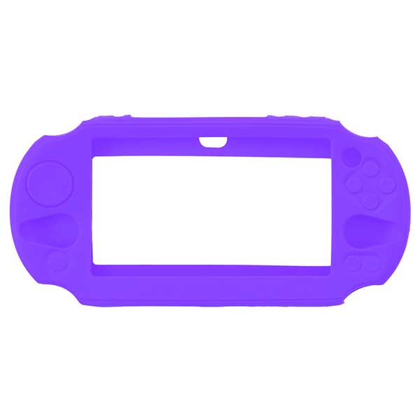 Silicone Case Skin Purple - PS Vita Slim 2000 Console