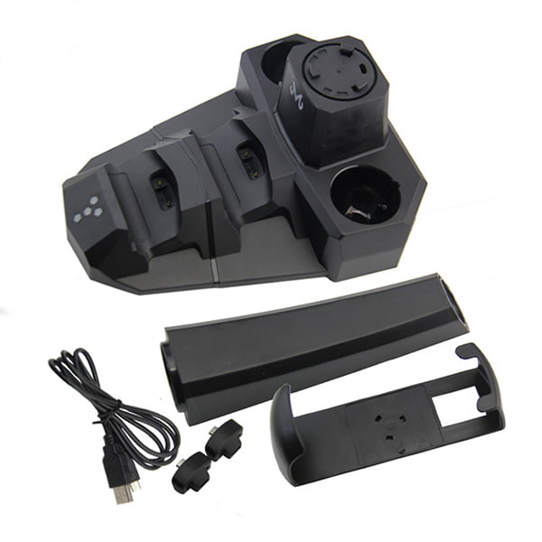 Qual Charging Stand Controller & Move - PS4 VR Controller