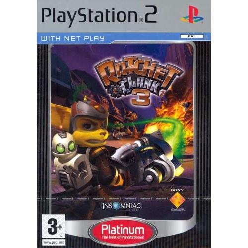 Ratchet And Clank 3 Platinum (Χωρίς Κουτί) - PS2 Used Game