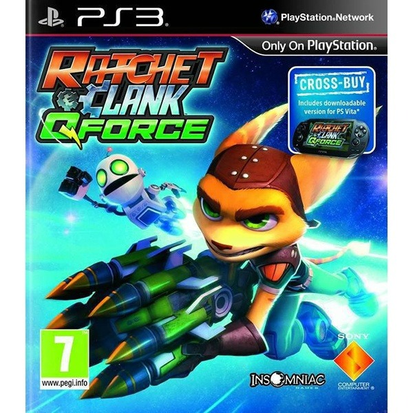 Ratchet And Clank QForce - PS3 Used Game Ratchet And Clank QForce - PS3 Used Game