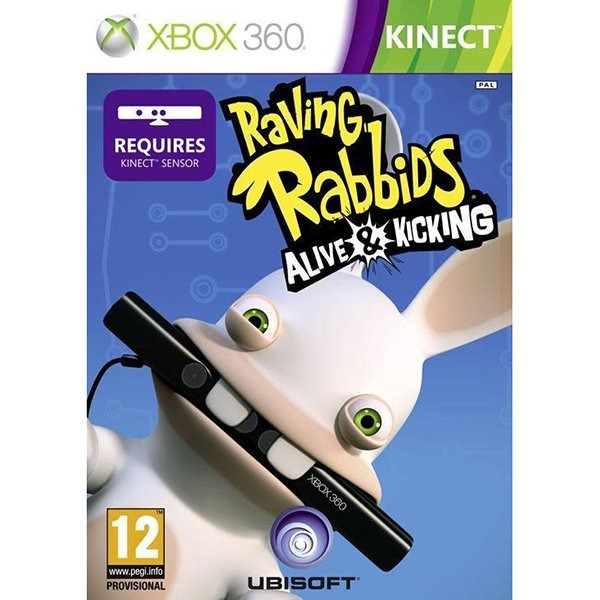 Raving Rabbids: Alive & Kicking (Kinect) - Xbox 360 Used Game