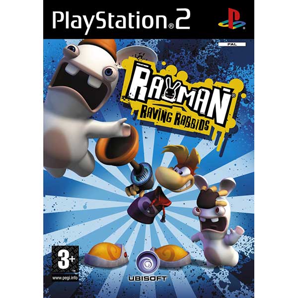 Rayman Raving Rabbids - PS2 Used Game