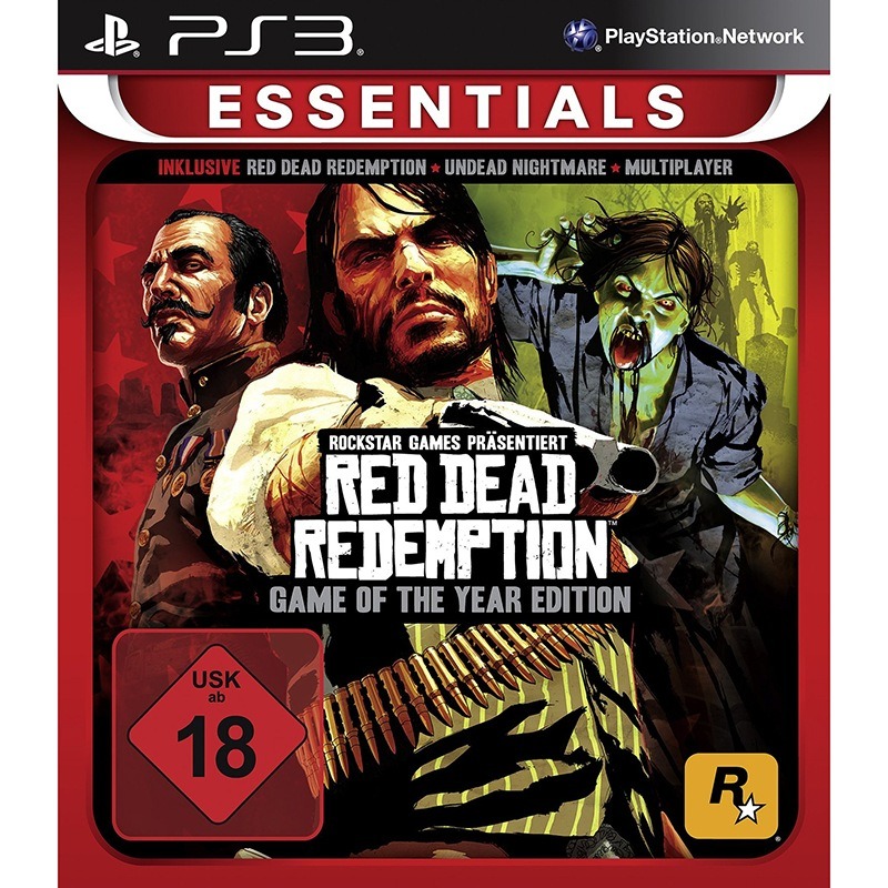Red Dead Redemption Game Of The Year Essentials Edition - PS3 Used Game Red Dead Redemption Game Of The Year Essentials Edition - PS3 Used Game
