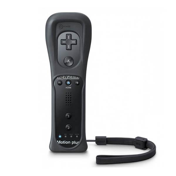Remote Controller Motion Plus Black OEM - Nintendo Wii / Wii U Controller