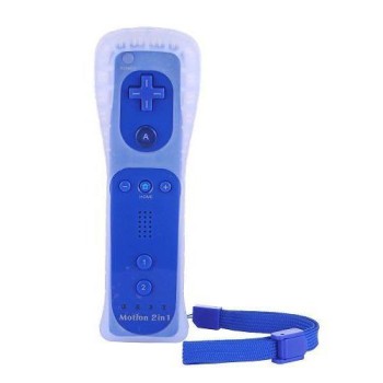 Remote Controller Motion Plus Blue OEM - Nintendo Wii / Wii U Controller Remote Controller Motion Plus Blue OEM - Nintendo Wii / Wii U Controller