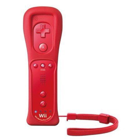 Remote Controller Motion Plus Red OEM - Nintendo Wii / Wii U Controller