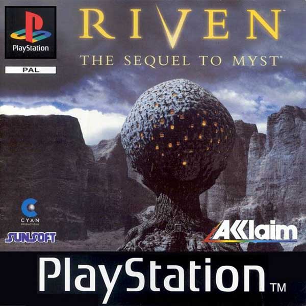 Riven The Sequel To Myst - PSX game