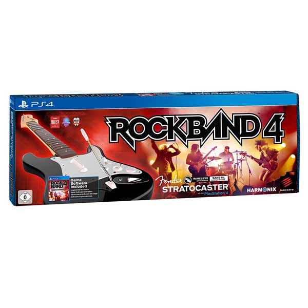 Rock Band 4 Guitar Bundle - PS4 Game Rock Band 4 Guitar Bundle - PS4 Game