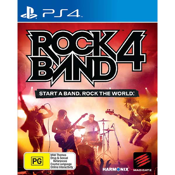 Rock Band 4 Guitar Bundle - PS4 Game Rock Band 4 Guitar Bundle - PS4 Game