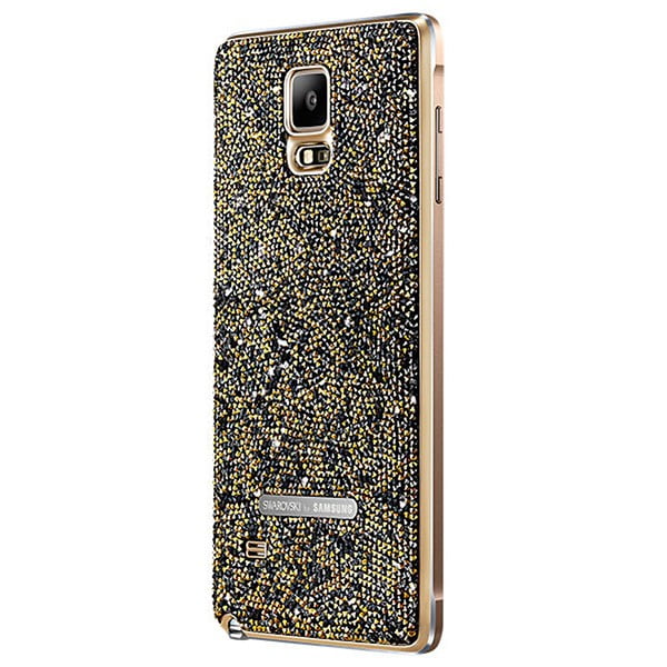Samsung Battery Cover Swarovski Καπάκι Μπαταρίας EF-ON910RF Sunset Gold - Galaxy Note 4 SM-N910