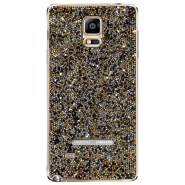 Samsung Battery Cover Swarovski Καπάκι Μπαταρίας EF-ON910RF Sunset Gold - Galaxy Note 4 SM-N910