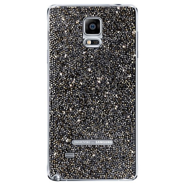 Samsung Battery Cover Swarovski Καπάκι Μπαταρίας EF-ON910RS Cosmic Silver - Galaxy Note 4 SM-N910