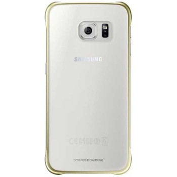 Samsung Clear Case Θήκη EF-QG920BF Gold - Galaxy S6 SM-G920F Samsung Clear Case Θήκη EF-QG920BF Gold - Galaxy S6 SM-G920F