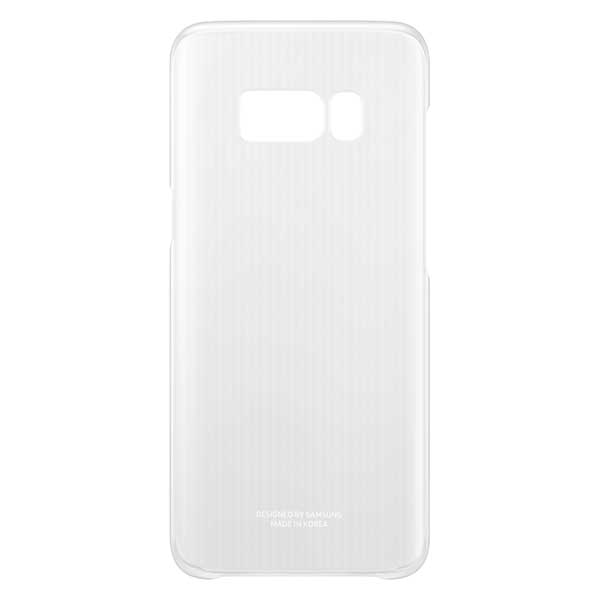 Samsung Clear Cover Case Θήκη EF-QG955CS Silver - Galaxy S8+ Plus SM-G955