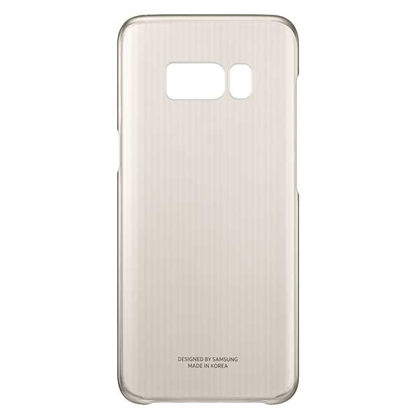 Samsung Clear Cover Case Θήκη EF-QG955CF Gold - Galaxy S8+ Plus SM-G955 Samsung Clear Cover Case Θήκη EF-QG955CF Gold - Galaxy S8+ Plus SM-G955
