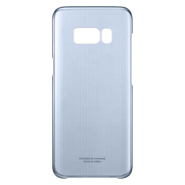 Samsung Clear Cover Case Θήκη EF-QG955CL Blue - Galaxy S8+ Plus SM-G955