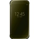 Samsung Clear View Cover Case Θήκη EF-ZG920BF Gold - Galaxy S6 SM-G920