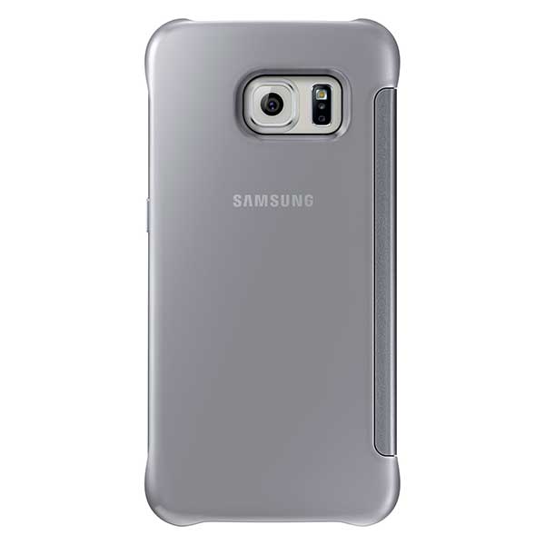 Samsung Clear View Cover Case Θήκη EF-ZG925BS Silver - Galaxy S6 Edge SM-G925 Samsung Clear View Cover Case Θήκη EF-ZG925BS Silver - Galaxy S6 Edge SM-G925