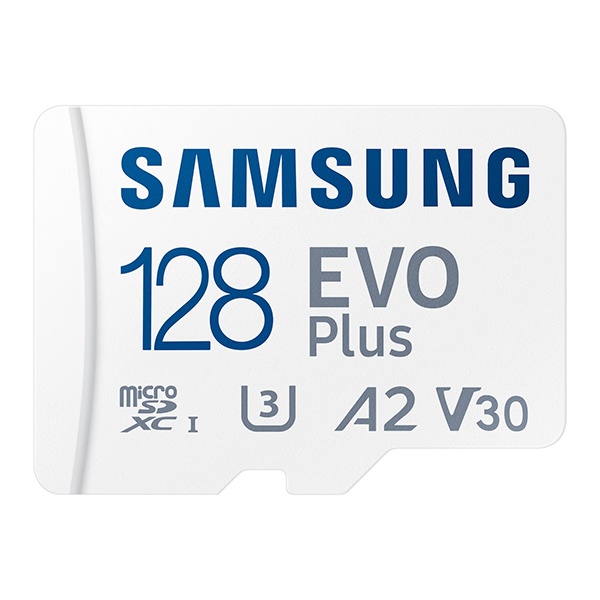 Samsung Evo Plus 2021 microSDXC 128GB Class 10 U3 V30 A2 UHS-I With Adapter Κάρτα Μνήμης