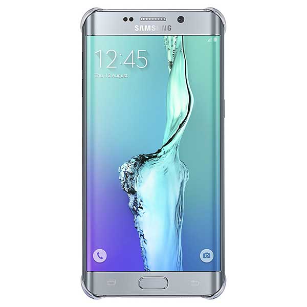 Samsung Faceplate Glossy Cover Θήκη EF-QG928MS Silver - Galaxy S6 Edge Plus SM-G928F