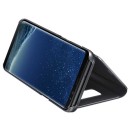 Samsung Flip Case Clear View Standing Cover Case Θήκη EF-ZG950CB Black - Galaxy S8 SM-G950