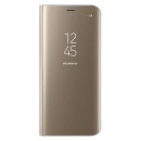 Samsung Flip Case Clear View Standing Cover Case Θήκη EF-ZG950CF Gold - Galaxy S8 SM-G950 Samsung Flip Case Clear View Standing Cover Case Θήκη EF-ZG950CF Gold - Galaxy S8 SM-G950