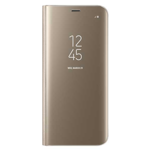Samsung Flip Case Clear View Standing Cover Case Θήκη EF-ZG950CF Gold - Galaxy S8 SM-G950 Samsung Flip Case Clear View Standing Cover Case Θήκη EF-ZG950CF Gold - Galaxy S8 SM-G950