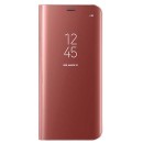 Samsung Flip Case Clear View Standing Cover Case Θήκη EF-ZG950CP Pink - Galaxy S8 SM-G950 Samsung Flip Case Clear View Standing Cover Case Θήκη EF-ZG950CP Pink - Galaxy S8 SM-G950