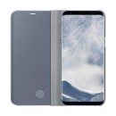 Samsung Flip Case Clear View Standing Cover Case Θήκη EF-ZG950CS Silver - Galaxy S8 SM-G950