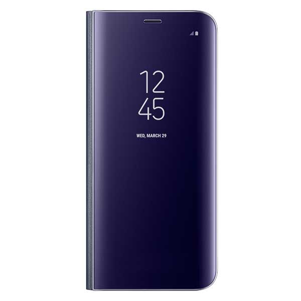 Samsung Flip Case Clear View Standing Cover Case Θήκη EF-ZG955CV Violet - Galaxy S8+ Plus SM-G955