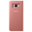Samsung Flip Case Clear View Standing Cover Case Θήκη EF-ZG955CP Pink - Galaxy S8+ Plus SM-G955 Samsung Flip Case Clear View Standing Cover Case Θήκη EF-ZG955CP Pink - Galaxy S8+ Plus SM-G955