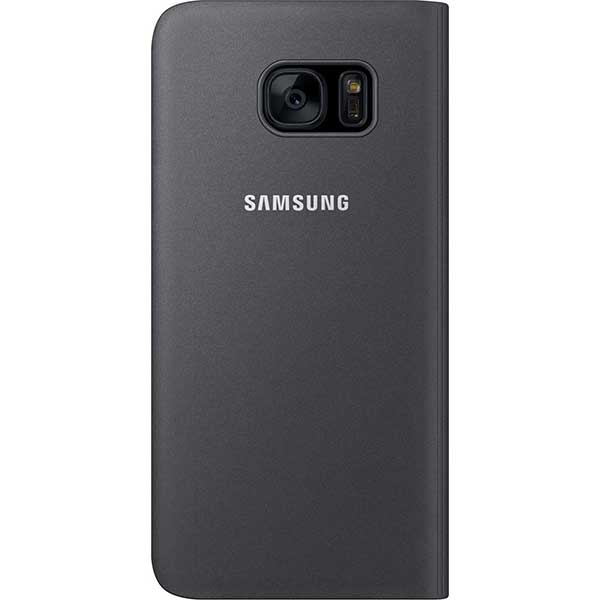Samsung Flip Case Θήκη EF-WG935PB Black - Galaxy S7 Edge SM-G935F