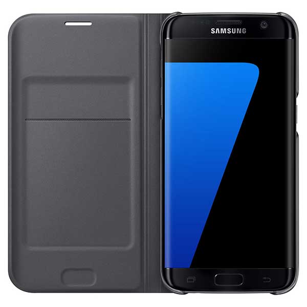 Samsung Flip Case Θήκη EF-WG935PB Black - Galaxy S7 Edge SM-G935F