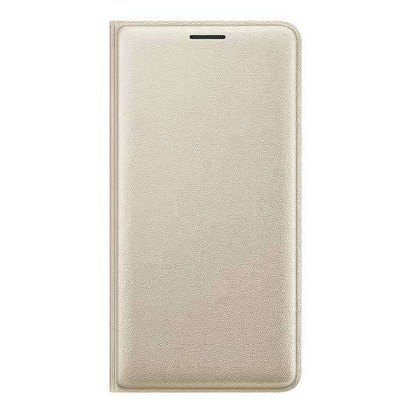 Samsung Flip Case Θήκη EF-WJ320PF Gold - Galaxy J3 (2016) SM-J320