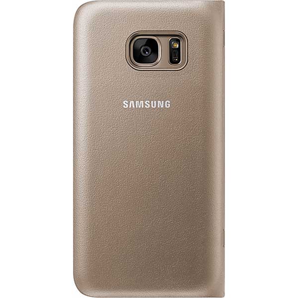 Samsung Flip Case Leather LED Θήκη EF-NG930PF Gold - Galaxy S7 SM-G930F Samsung Flip Case Leather LED Θήκη EF-NG930PF Gold - Galaxy S7 SM-G930F