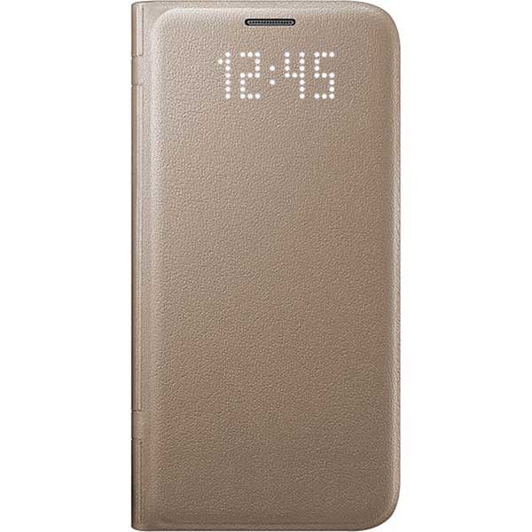 Samsung Flip Case Leather LED Θήκη EF-NG930PF Gold - Galaxy S7 SM-G930F Samsung Flip Case Leather LED Θήκη EF-NG930PF Gold - Galaxy S7 SM-G930F