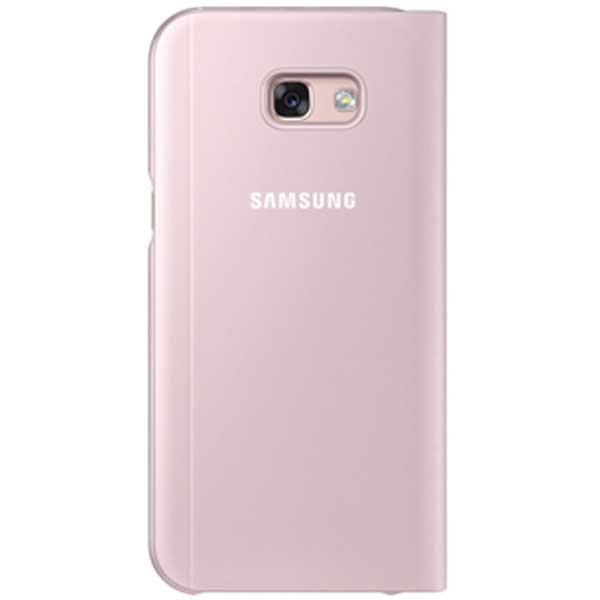 Samsung Flip Case S-View Standing Θήκη EF-CA520PP Pink - Galaxy A5 2017 SM-A520F