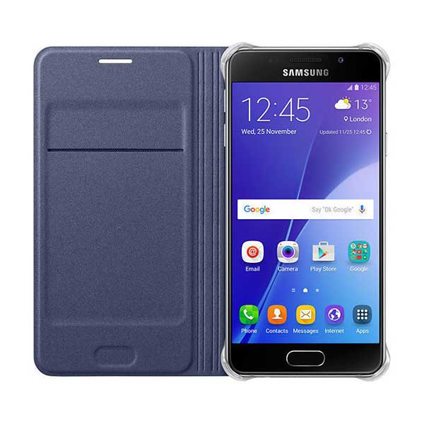 Samsung Flip Cover Θήκη EF-WA310PB Black - Galaxy A3 2016 SM-A310F