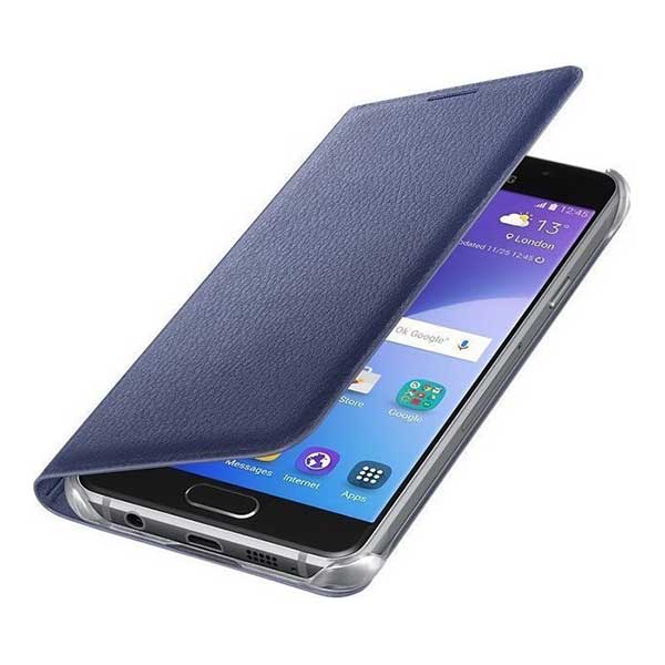 Samsung Flip Cover Θήκη EF-WA310PB Black - Galaxy A3 2016 SM-A310F