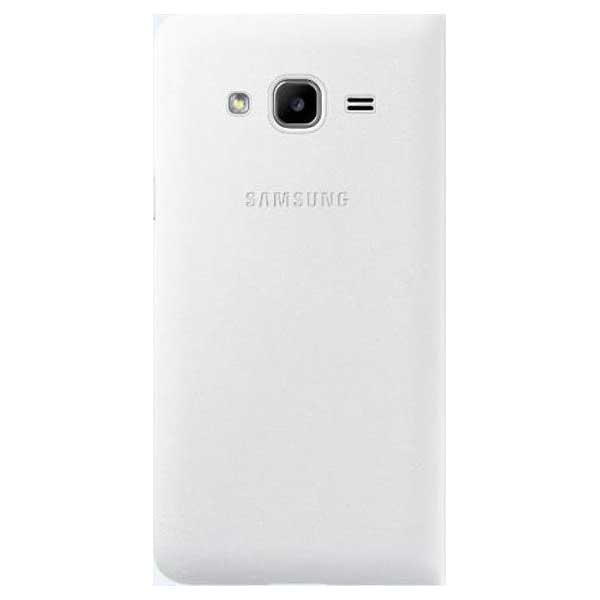 Samsung Flip Cover Θήκη EF-WJ120PW White - Galaxy J1 2016 SM-J120