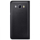 Samsung Flip Cover Θήκη EF-WJ510PB Black - Galaxy J5 (2016) SM-J510FN